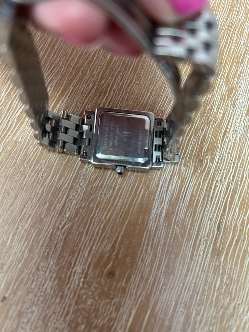 Tiffany & Co. Silver-Tone Rectangular Bracelet Watch for women - Picture 6 of 10